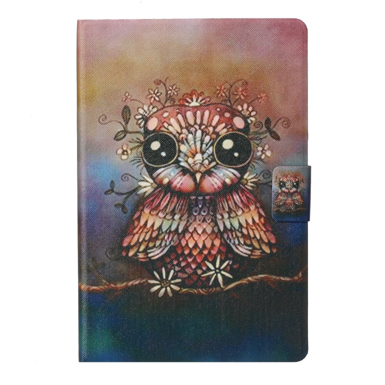 For 8 inch Tablet PC Universal Coloured Drawing Pattern Horizontal Flip Leather Case with Holder & Card Slot(Owl) by bashfashion