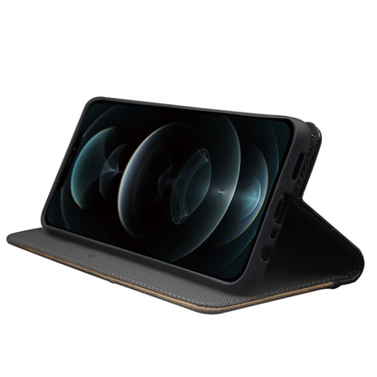 For Oukitel C19 Pro idewei Two-color Splicing Leather Phone Case(Black) by idewei