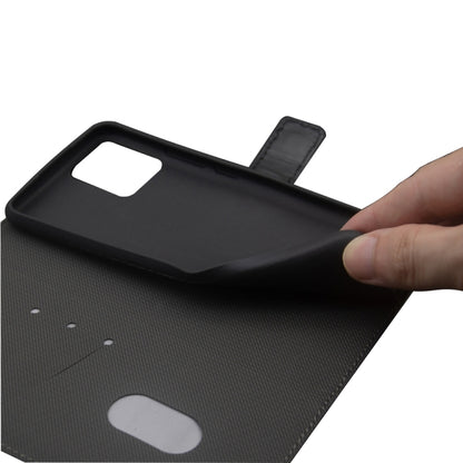 For Oukitel C19 Pro idewei Two-color Splicing Leather Phone Case(Black) by idewei