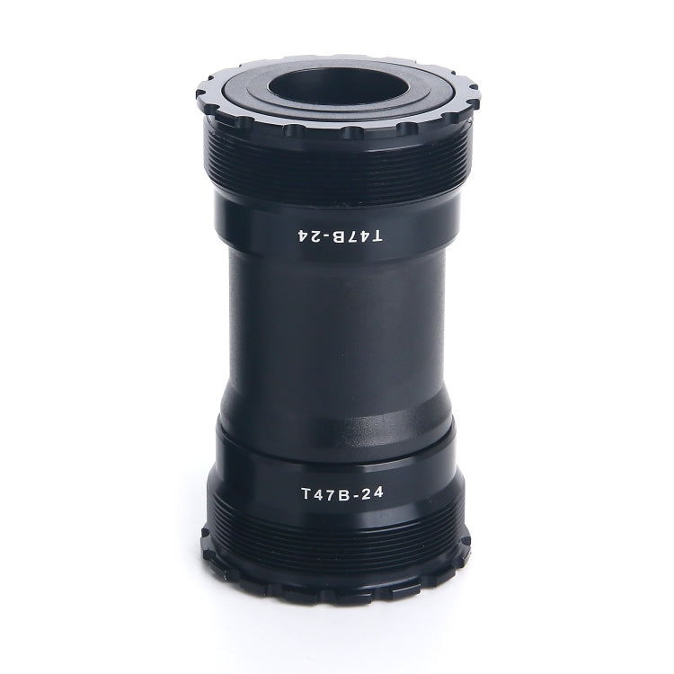 T47B24 Bottom Bracket Fits 86.5mm Width of Bicycle Frame(Black) by bashfashion