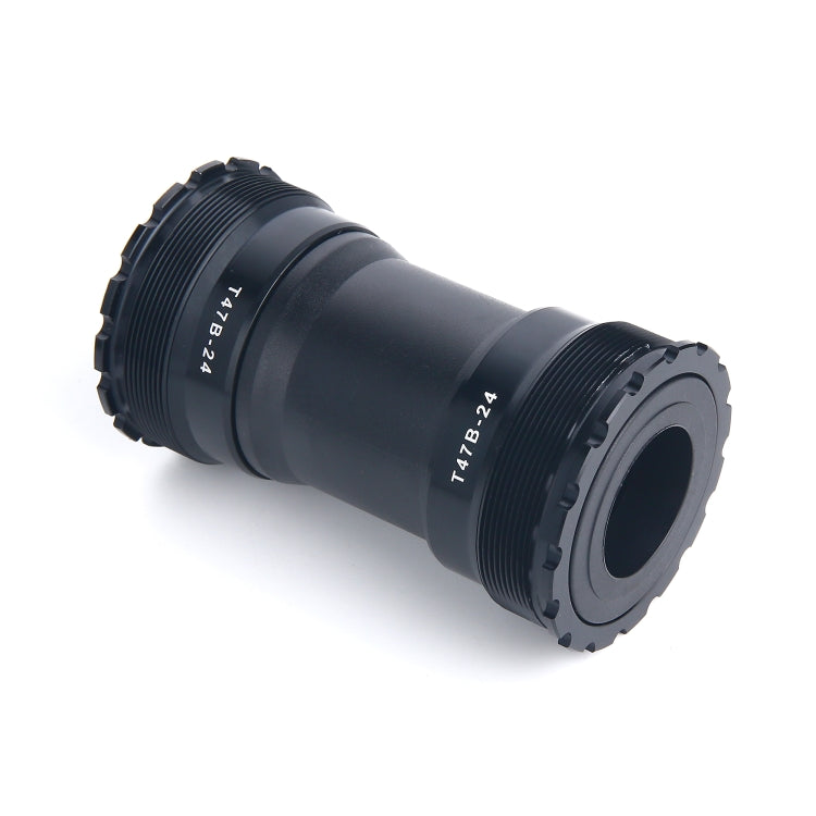 T47B24 Bottom Bracket Fits 86.5mm Width of Bicycle Frame(Black) by bashfashion