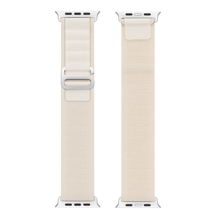 For Apple Watch Series 7 41mm DUX DUCIS GS Series Nylon Loop Watch Band(Starlight) by DUX DUCIS