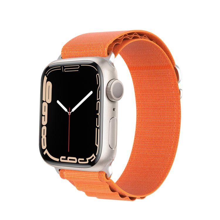For Apple Watch Series 5 40mm DUX DUCIS GS Series Nylon Loop Watch Band(Orange) by DUX DUCIS