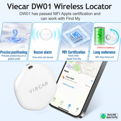 VIECAR DW01 Car Key Anti-lost Detection Wireless Location Tracker by bashfashion