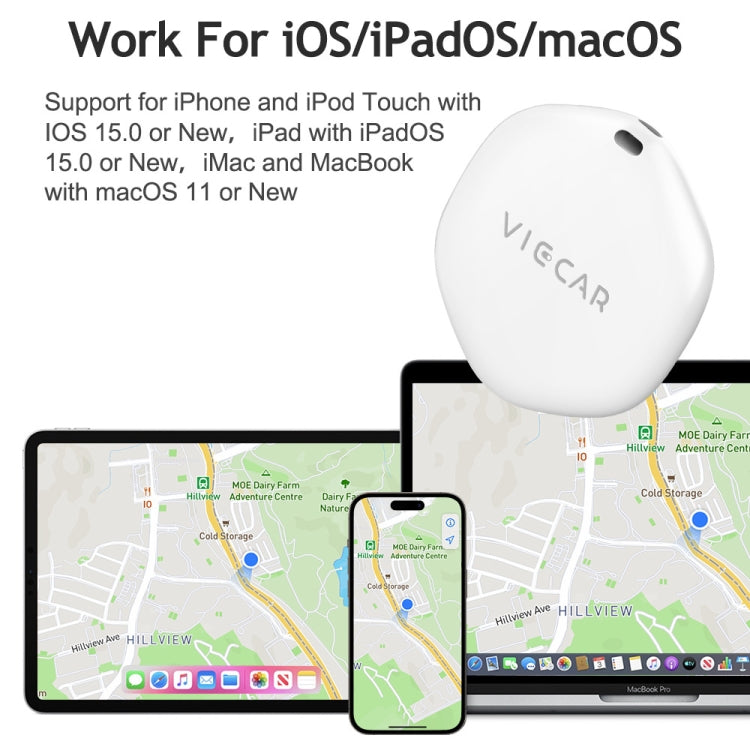 VIECAR DW01 Car Key Anti-lost Detection Wireless Location Tracker by bashfashion