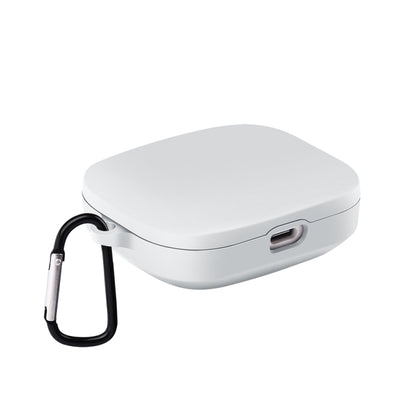 For Xiaomi Redmi Buds 5 Shockproof TPU Earphone Protective Case with Hook(White) by bashfashion