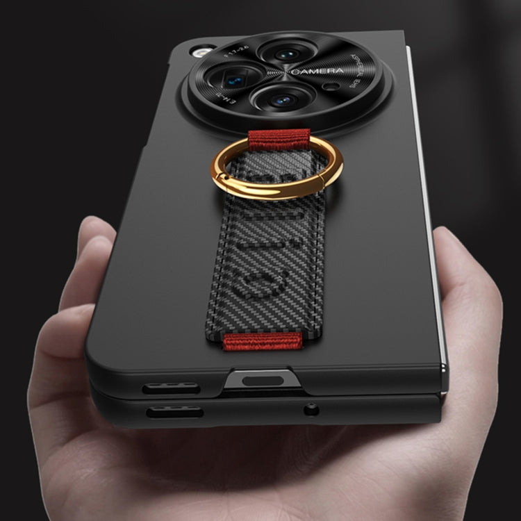 For OPPO Find N3 / OnePlus Open GKK Integrated Ultrathin Shockproof Phone Case with Ring Wrist Strap(Green) by GKK