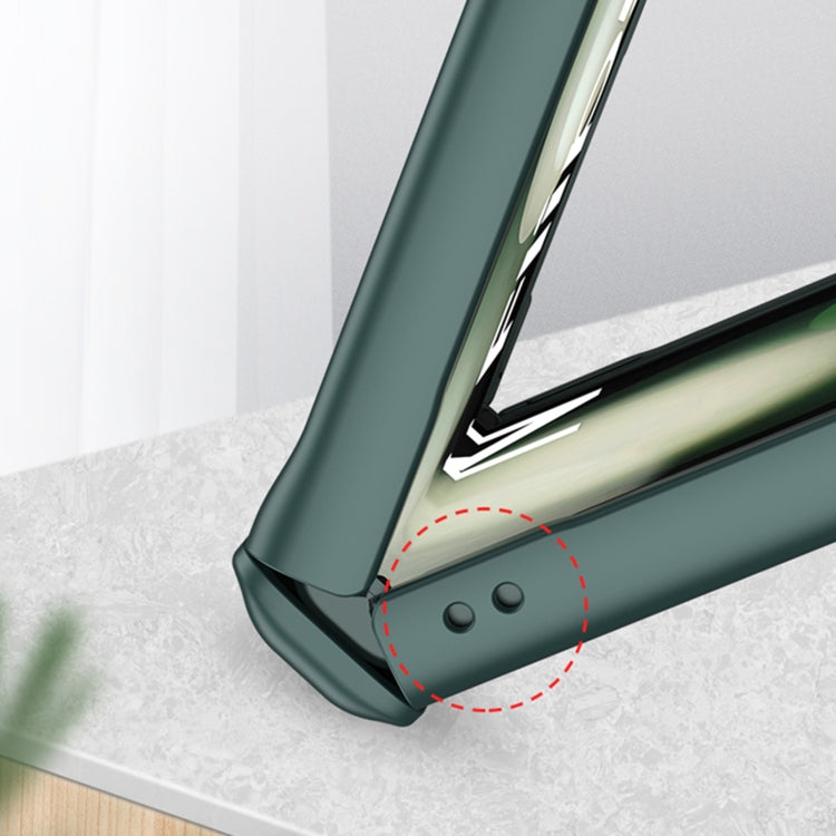 For Samsung Galaxy Z Flip6 / Flip7 FE GKK Integrated Magnetic Full Coverage Folding Phone Case(Orange) by GKK