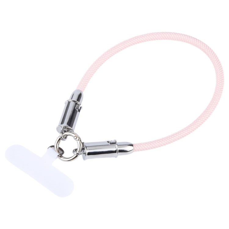 USB-C / Type-C to Type-C Data Cable Phone Anti-lost Short Lanyard, Length: 30cm(Pink Braid) by bashfashion