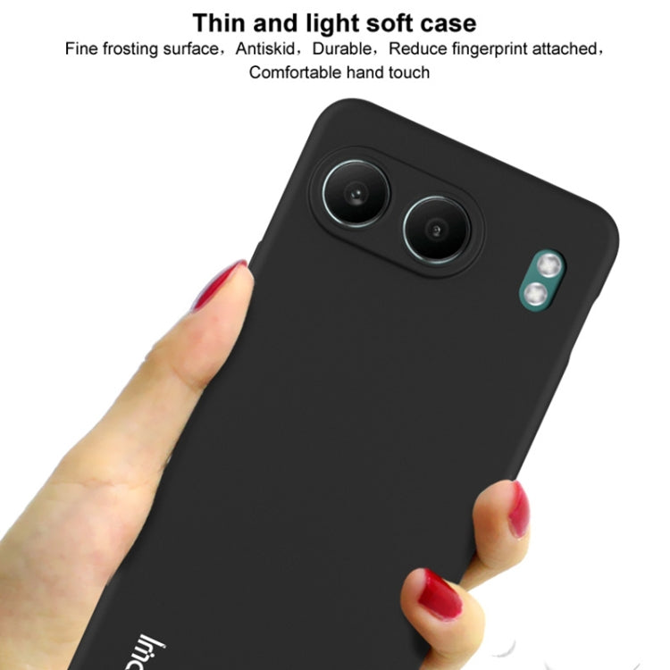 For OnePlus Nord 4 IMAK UC-3 Series Shockproof Frosted TPU Phone Case(Black) by imak
