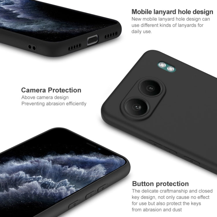 For OnePlus Nord 4 IMAK UC-3 Series Shockproof Frosted TPU Phone Case(Black) by imak