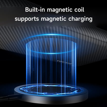 For Samsung Galaxy Z Fold5 SULADA Kevlar 600D Texture Smart Window Leather Phone Case(Purple) by SULADA