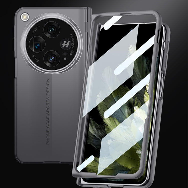 For OPPO Find N3 GKK Integrated Magnetic Blade Ultra-thin Full Coverage Phone Case(Grey) by GKK