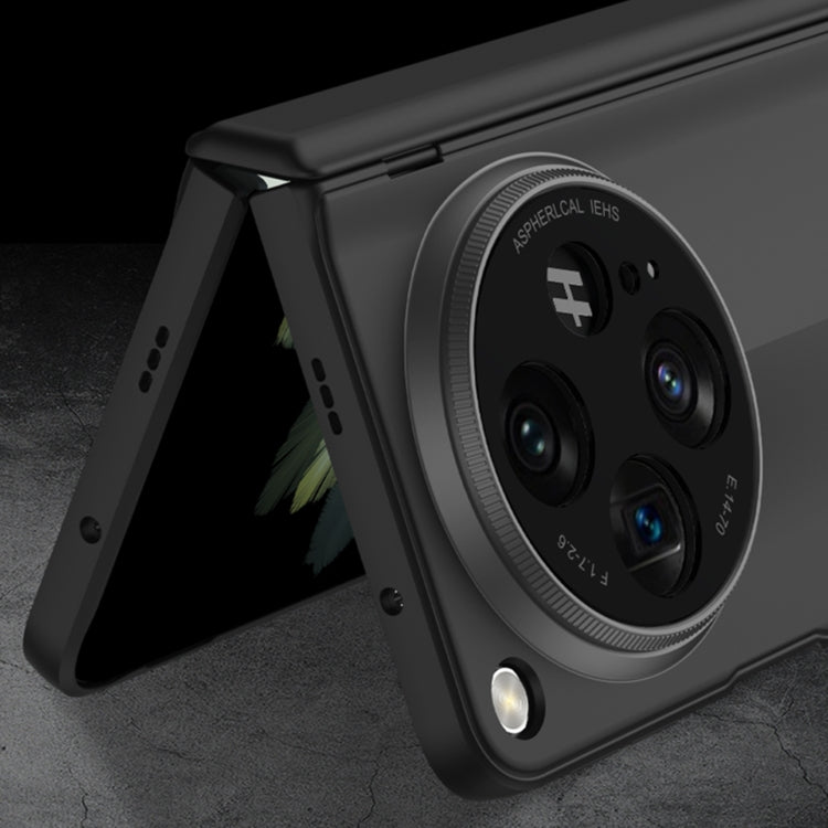 For OnePlus Open GKK Integrated Magnetic Blade Ultra-thin Full Coverage Phone Case(Grey) by GKK