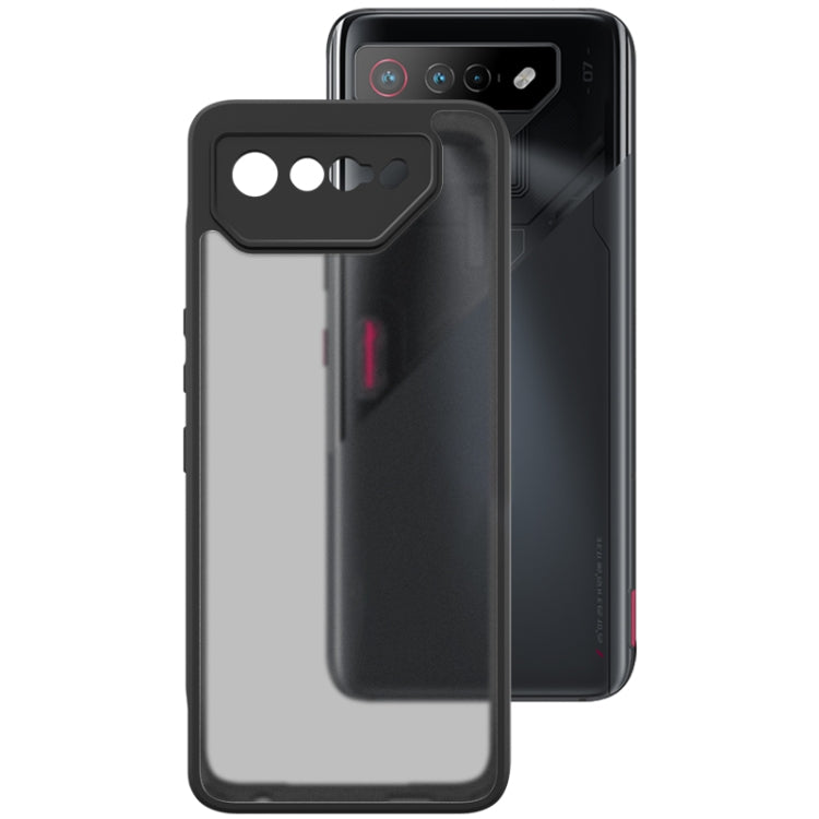For Asus ROG Phone 7 Ultimate imak UX-9B Series Four Corners Tiny Airbag Shockproof Phone Case(Black) by imak