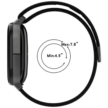 For Fitbit Ace LTE Nylon Loop Watch Band(Sea Shell Color) by bashfashion