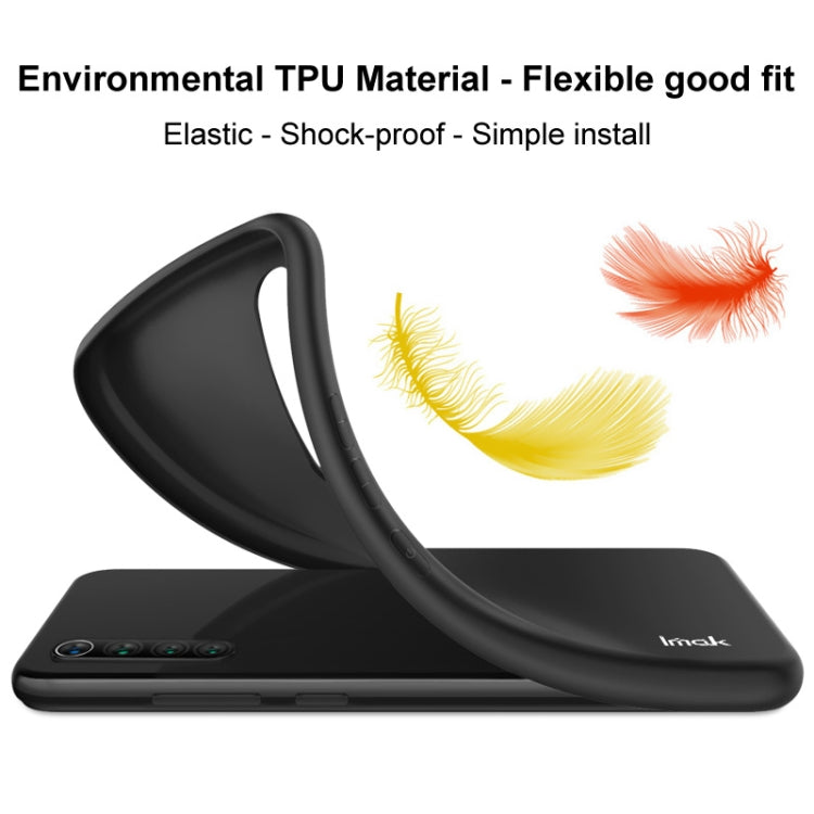 For Motorola Moto S50 5G IMAK UC-3 Series Shockproof Frosted TPU Phone Case(Black) by imak