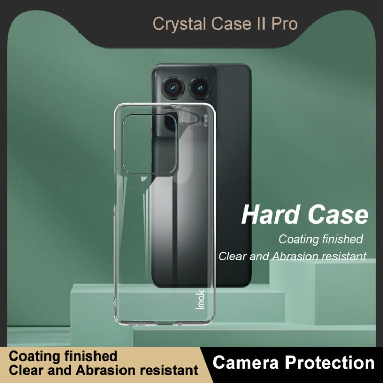For Motorola Edge 50 Ultra 5G imak Wing II Wear-resisting Crystal Protective Case by imak
