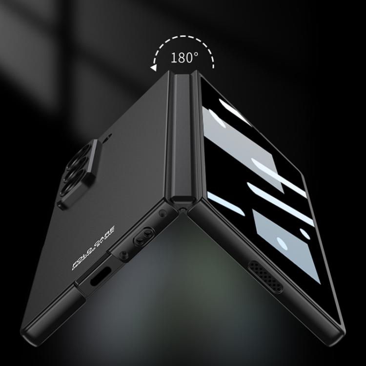 For Samsung Galaxy Z Fold6 Slim GKK Integrated Ultra-thin Privacy Full Coverage Phone Case(Black) by GKK