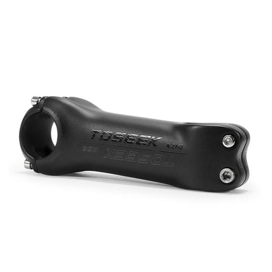 TOSEEK K04 Full Carbon Fiber Brazing Road Mountain Bike Handlebar Riser Faucet, Size:6 Degree, 90mm(Black Grey Silver) by TOSEEK