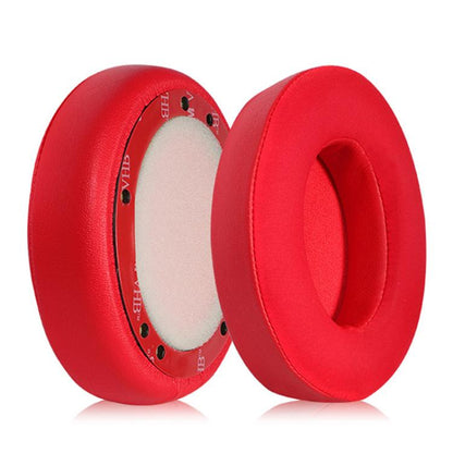 1 Pair Ice Feeling Gel Replacement Earpads For Beats Studio3 / 2(Red) by bashfashion