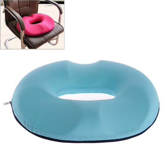 Office Thickening Mesh Hip Anti-Hemorrhoids Cushion, Size: 45x41x7cm(Sky Blue) by bashfashion