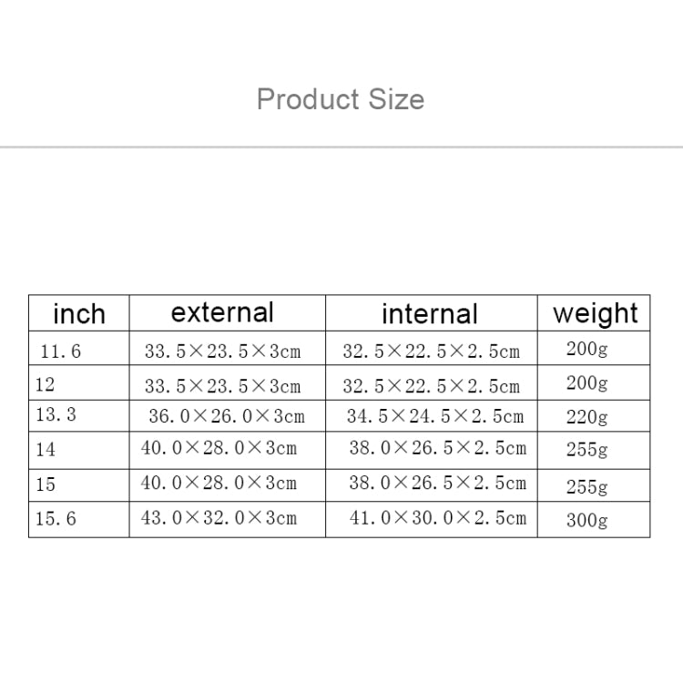 Universal Multiple Pockets Wearable Oxford Cloth Soft Portable Simple Business Laptop Tablet Bag, For 12 inch and Below Macbook, Samsung, Lenovo, Sony, DELL Alienware, CHUWI, ASUS, HP(Grey) by bashfashion