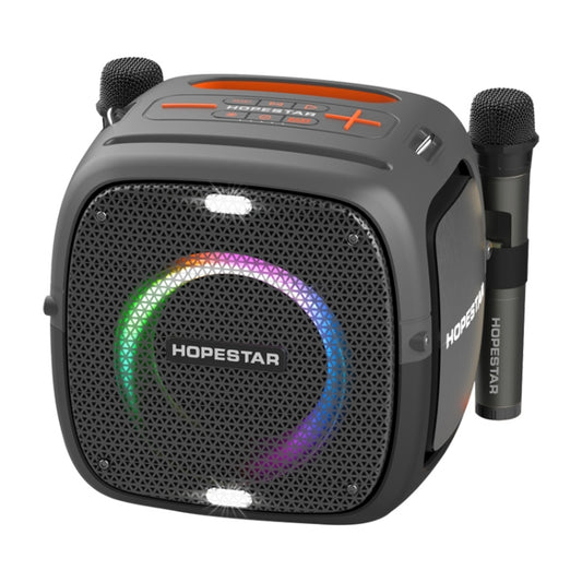 HOPESTAR Party One RGB Lighting Wireless Bluetooth Speaker (Grey) by HOPESTAR