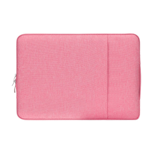 POFOKO C210 10-11 inch Denim Business Laptop Liner Bag(Pink) by POFOKO