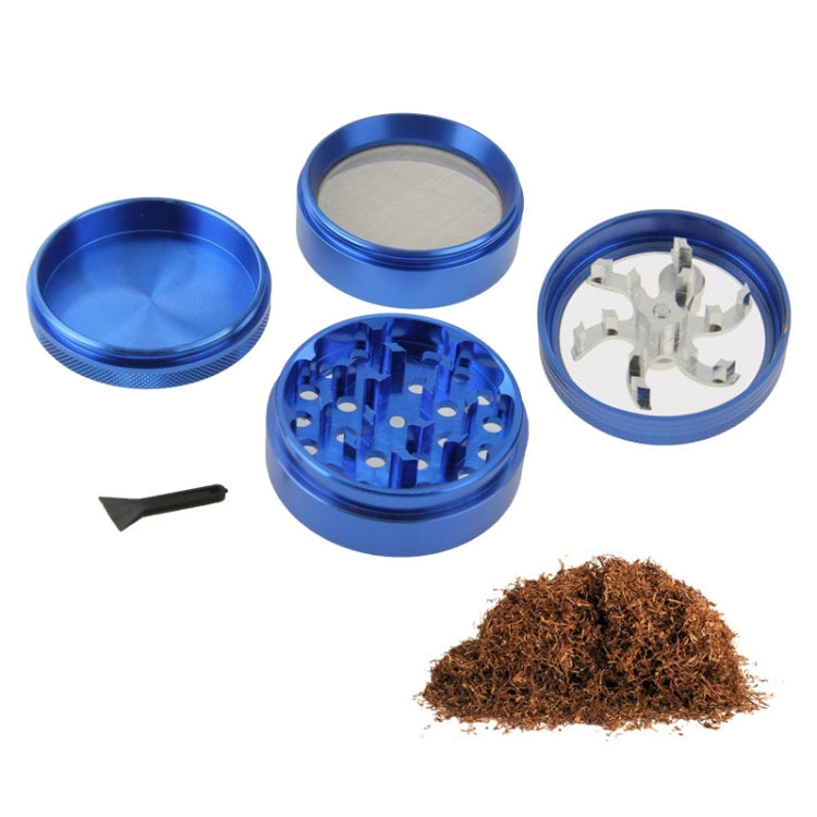 63mm Hand-cranking Cigarette Rolling Machine Herb & Tobacco Grinder, Random Color Delivery by bashfashion