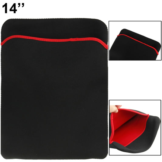 Soft Sleeve Case Bag for 14 inch Laptop(Black) by bashfashion