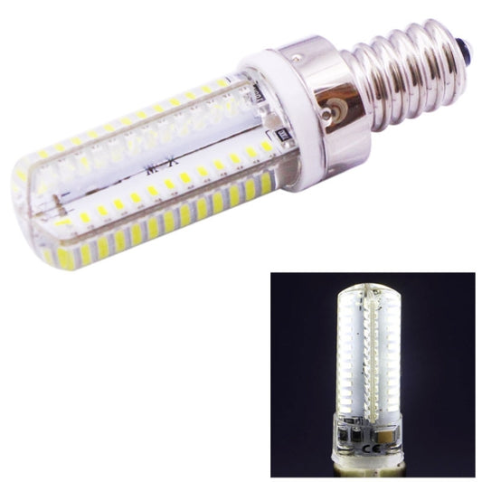 E14 4W 240-260LM Corn Light Bulb, 104 LED SMD 3014, White Light, AC 220V by bashfashion