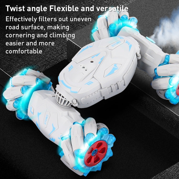 MoFun JC06 2.4G Remote Control Torsion Stunt Car, Specifications:Dual RC(Blue) by MoFun