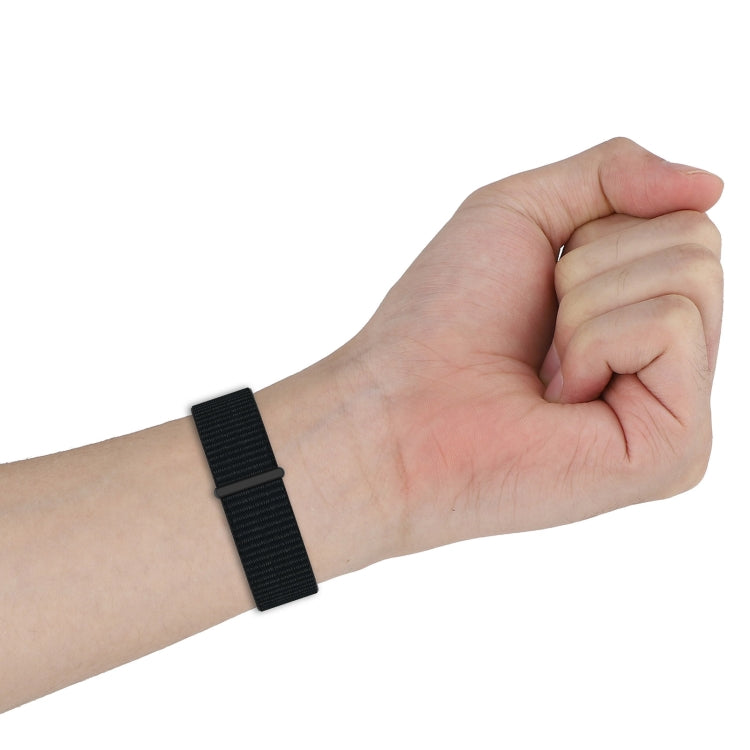 For Google Pixel Watch Nylon Weave Watch Band(Army Green) by bashfashion