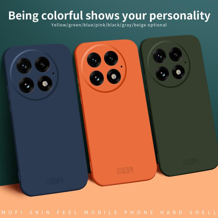 For OnePlus 13 MOFI Qin Series Skin Feel All-inclusive PC Phone Case(Blue) by MOFI