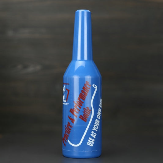 Bar Plastic Exercise Bottle for Fancy Bartending Practicing(Blue) by bashfashion