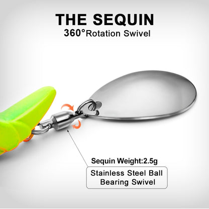 Lead Material Fish Shape Anti-hanging Bottom Hook, Specification: 15g(Pink) by bashfashion