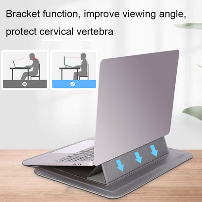 HL0066-005 Multifunctional Stand Laptop Bag, Size: 13.3-14 inches(Black with Power Bag) by bashfashion