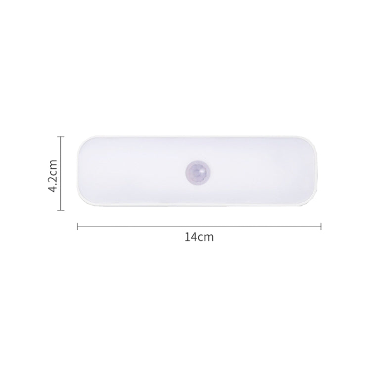 D6 Smart Charging Home Wireless Cabinet Sensor Light, Battery Capacity: 3000 mAh(White Light) by bashfashion