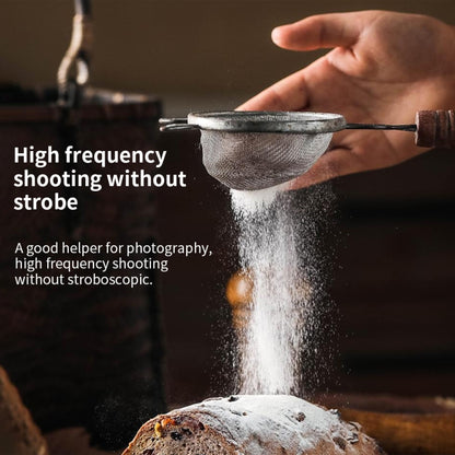 Pixel P45pro High Bright Dual Color Temperature Fill Light 120W Normal Bright Studio Camera Soft Light(A Set With EU Plug Adaptor) by Pixel