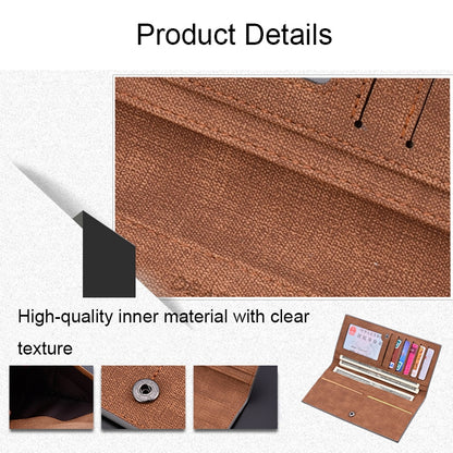 DEABOLAR Large Capacity Men Long Wallet Ultra-thin Paneled Soft Wallet(Light Gray) by DEABOLAR