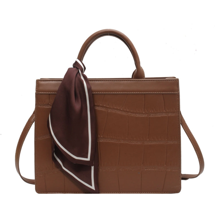 Women Fall And Winter Crossbody Bag Versatile Handbag, Color: Khaki Large by bashfashion