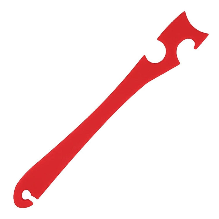 Kitchen Silicone Oven Rack Air Fryer Push Pull Tool with Longer Handle Small 20 x 2.8cm by bashfashion