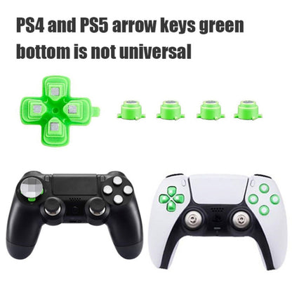 For PS5 Cross Key 3pcs /Set Gamepad Metal Buttons Mushroom Head Magnetic Base Cross Keys Accessory Set by bashfashion