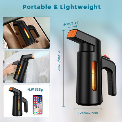 GY-168 Portable Handheld Hanging Iron Wet And Dry Dual-Use Electric Iron, Spec: UK Plug by bashfashion