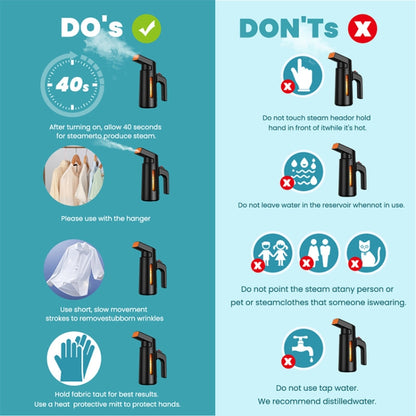 GY-168 Portable Handheld Hanging Iron Wet And Dry Dual-Use Electric Iron, Spec: UK Plug by bashfashion