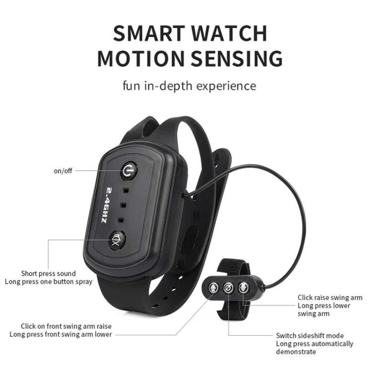 Eight Wheel Stunt Robot Dog Smart Gesture Sensor RC Kids Toy Car With Lights Music Spray Car, Style: Green Single RC by bashfashion