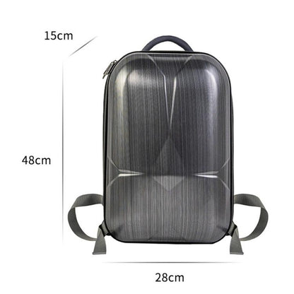 For DJI RS 4 Mini Large Capacity Waterproof Handheld Stabilizer PC Hard Shell Backpack(Brushed) by bashfashion