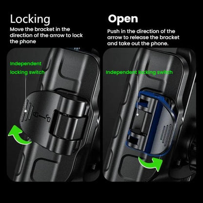 Kewig Motorcycle Bicycle Non-Blocking Mobile Phone Camera Navigation Bracket(M8SP-C4) by Kewig