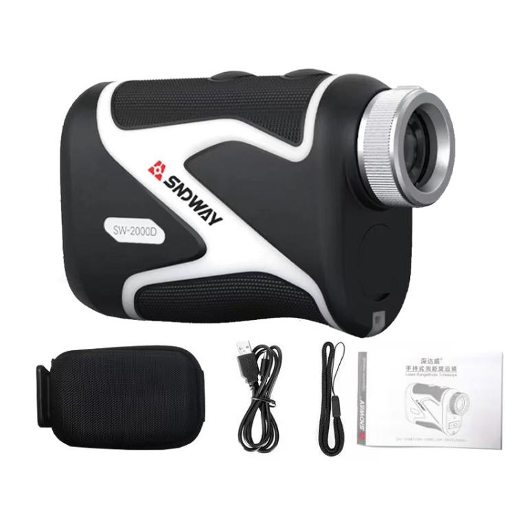 SNDWAY SW-2000D 2000M Handheld OLED Rangefinder Telescope Golf Rangefinder by SNDWAY